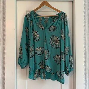 Tucker Silk Shell Blouse